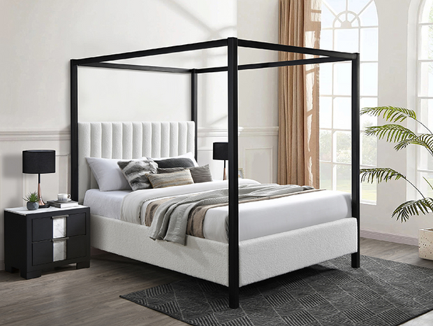 Adalyn Canopy Bed Set