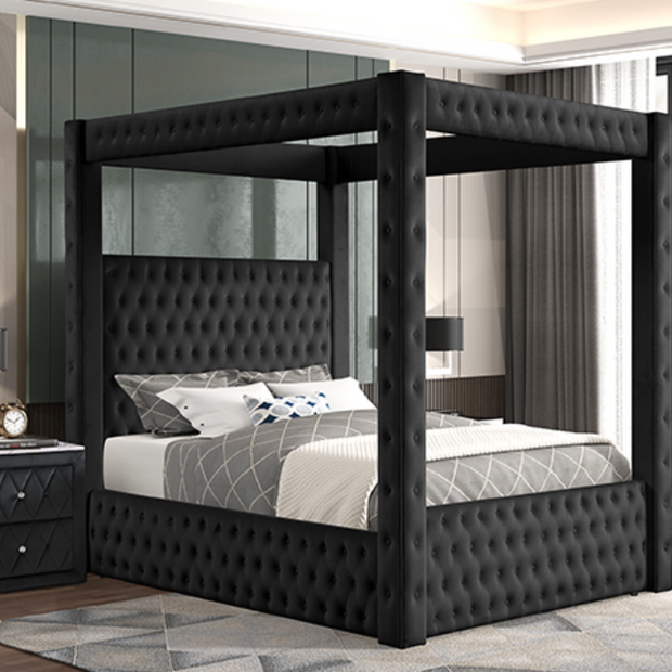 Annabelle B Canopy Bed Set