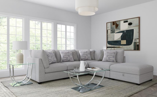 Cambria 5-piece Upholstered Modular Sectional Sofa