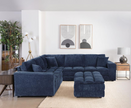 Atlantic 6-piece Upholstered Modular Sectional Sofa