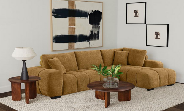 Camacho Upholstered Chaise Sectional Sofa