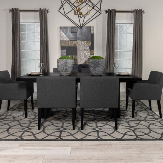 Catherine 7-piece Rectangular Dining Table Set