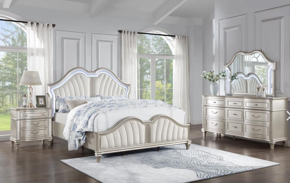 Ivory 4-piece Bedroom Set