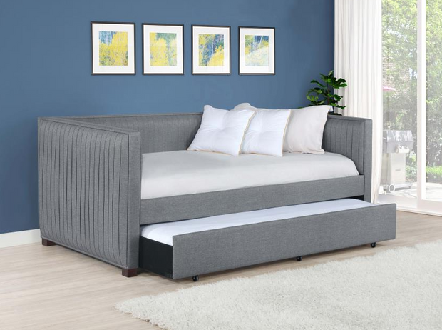 Brodie Upholstered Twin Daybed with Trundle
