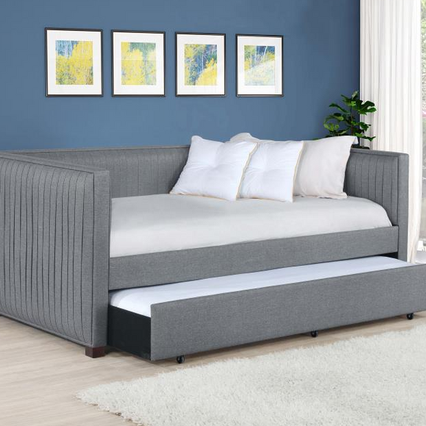 Brodie Upholstered Twin Daybed with Trundle