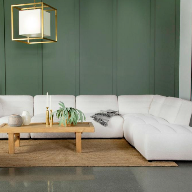 Sunny 6-piece Upholstered Modular Sectional Sofa