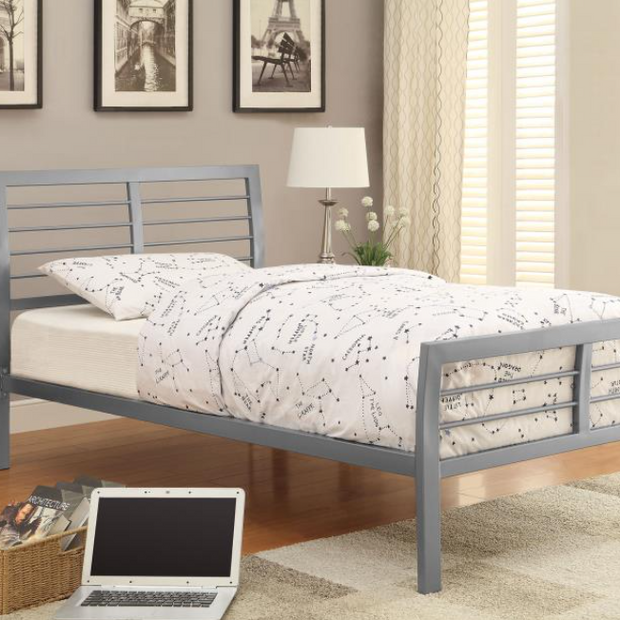 Cooper Metal Twin Open Frame Bed