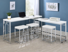 Jackson 5-piece Multipurpose Counter Height Table Set