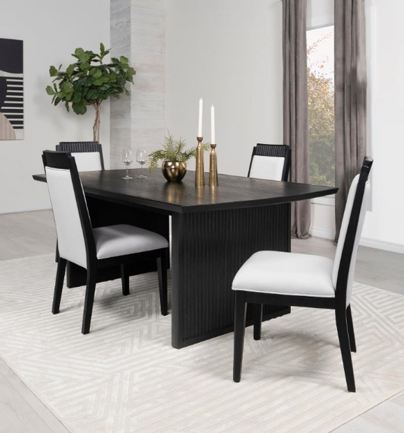 Brookmead 5-piece Extension Leaf Dining Table Set
