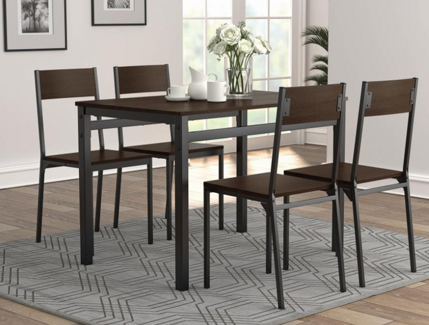 Lana 5-piece Rectangular Dining Set