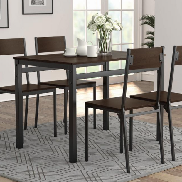 Lana 5-piece Rectangular Dining Set