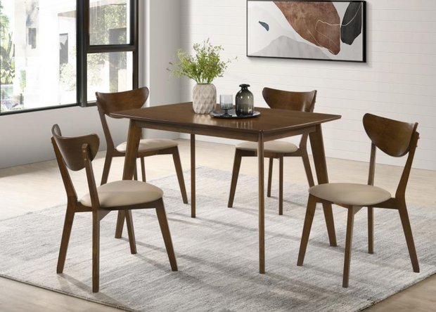 Kersey 5-piece Rectangular Dining Table Set