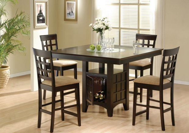 Gabriel 5-piece Square Counter Height Dining Set