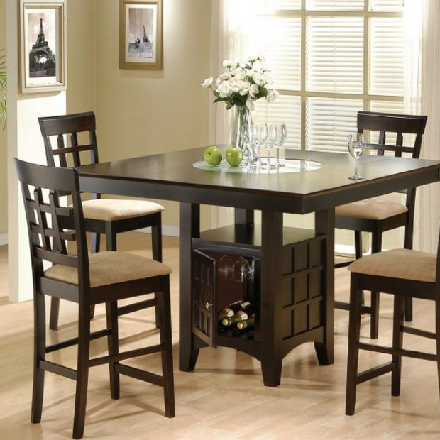Gabriel 5-piece Square Counter Height Dining Set