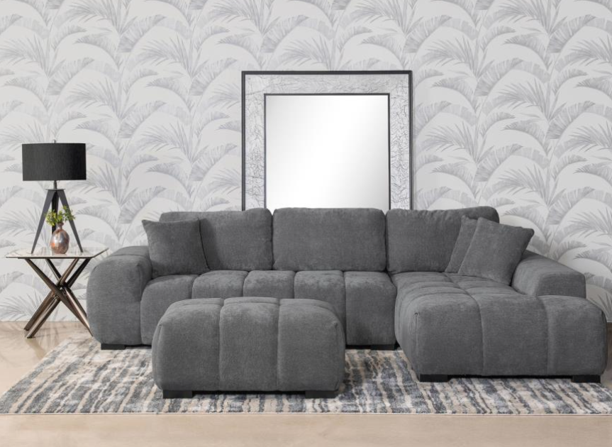 Octavia Upholstered Sectional Chaise Sofa