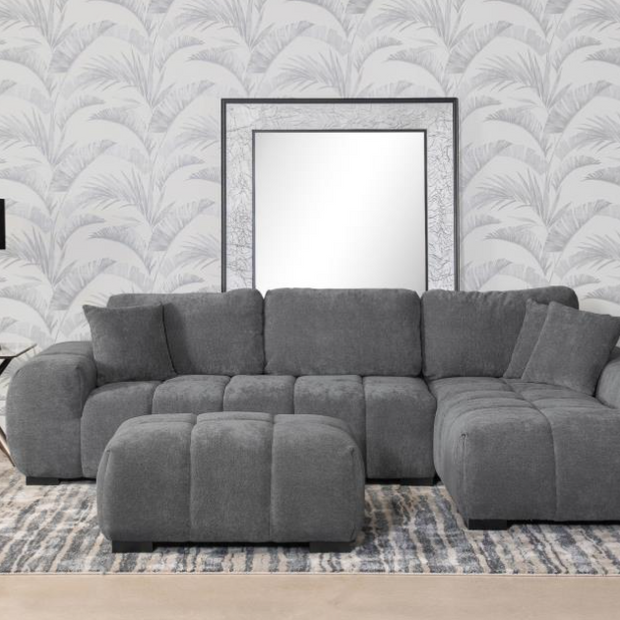 Octavia Upholstered Sectional Chaise Sofa