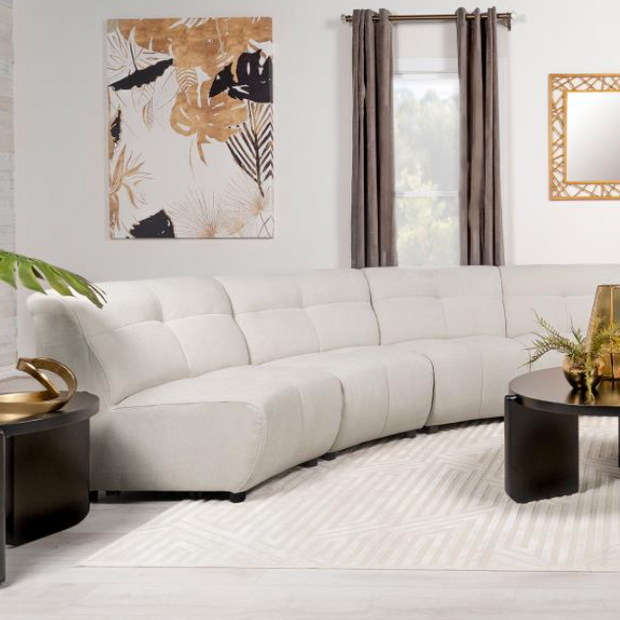 Charlotte 5-piece Upholstered Modular Sectional