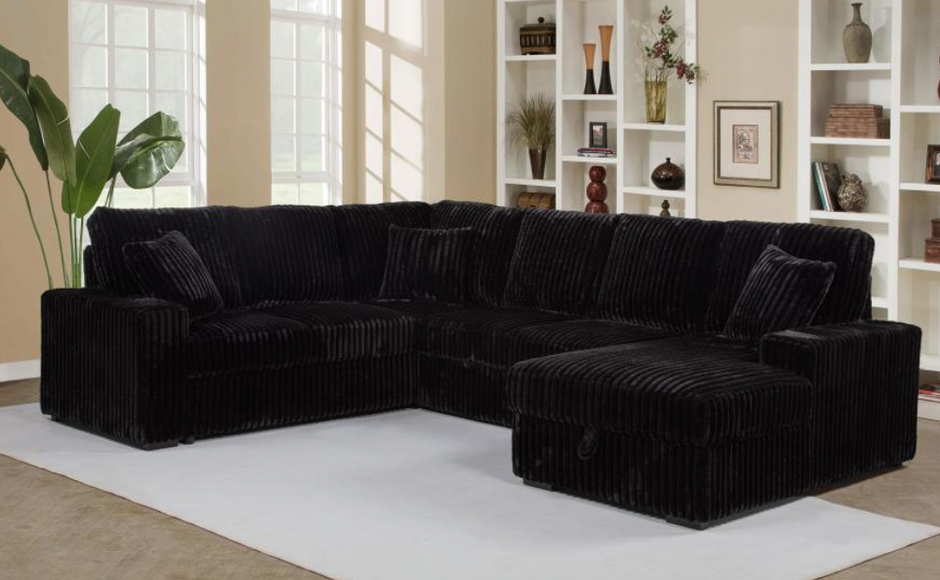Devonshire Sleeper Sectional Sofa Storage