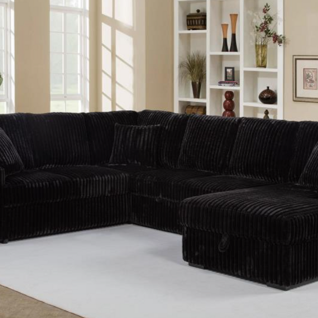 Devonshire Sleeper Sectional Sofa Storage