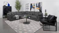 Sasha 5-piece Upholstered Modular Sectional