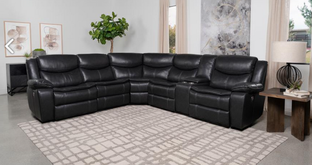 Sycamore Upholstered Power Reclining Sectional Sofa