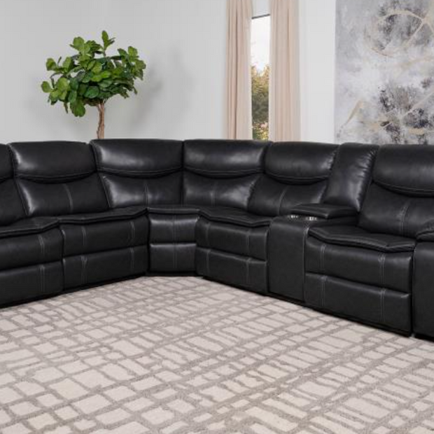 Sycamore Upholstered Power Reclining Sectional Sofa