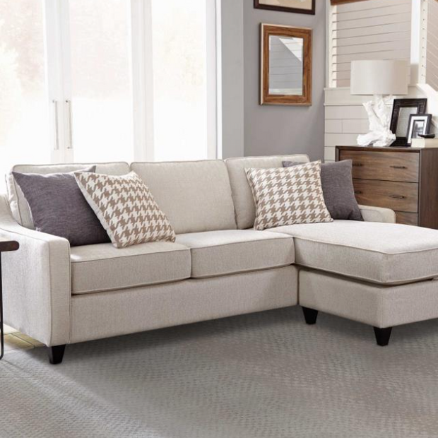 Mcloughlin Upholstered Sloped Arm Sectional Sofa