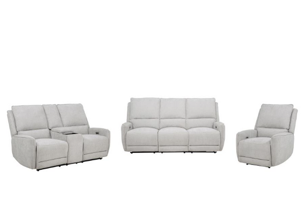 Sylmar 3-piece Chenille Power Reclining Sofa Set