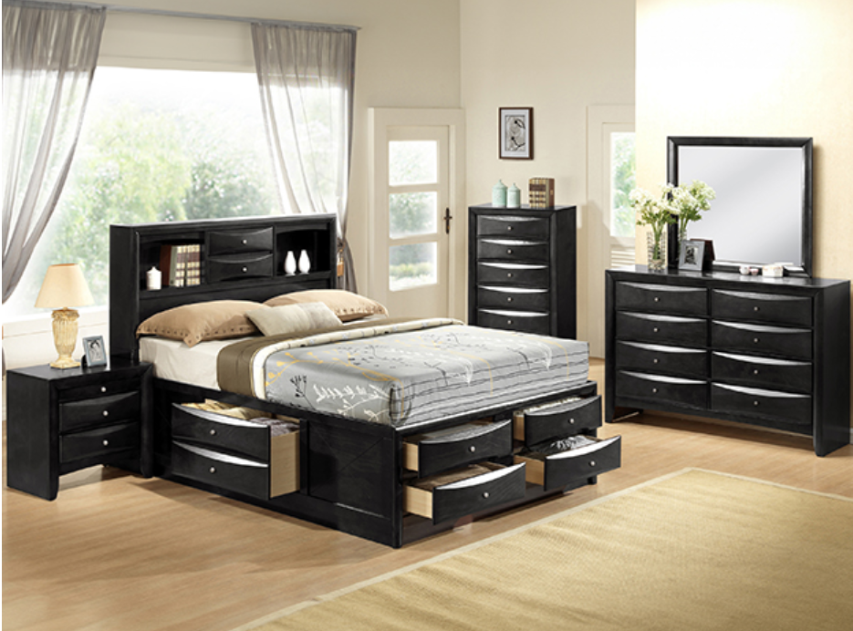 Emily B Storage Bed Set
