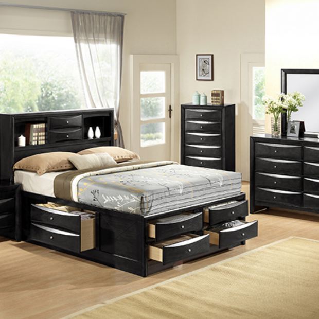 Emily B Storage Bed Set