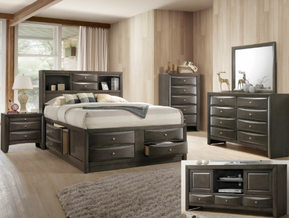 Emily G Storage Bed Set