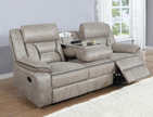 Greer 3-piece Upholstered Reclining Sofa Set