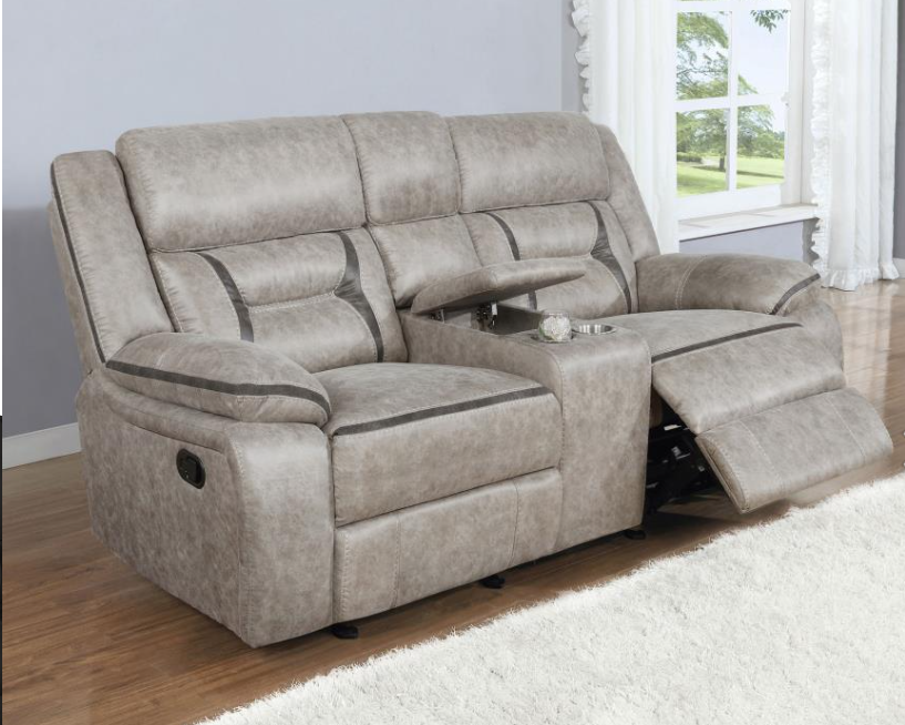 Greer 3-piece Upholstered Reclining Sofa Set