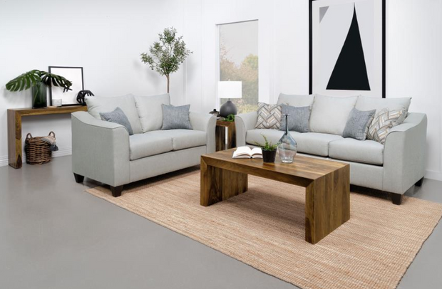 Salizar 3-piece Upholstered Flared Arm Sofa Set
