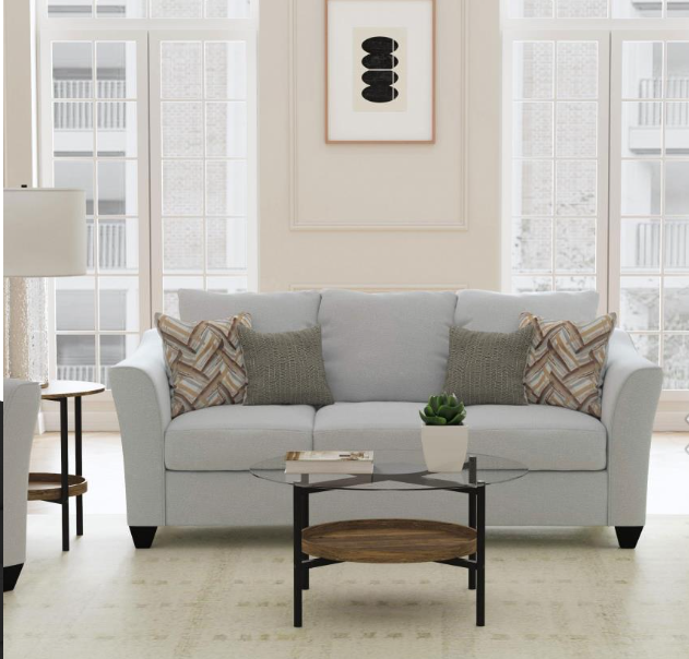 Salizar 3-piece Upholstered Flared Arm Sofa Set