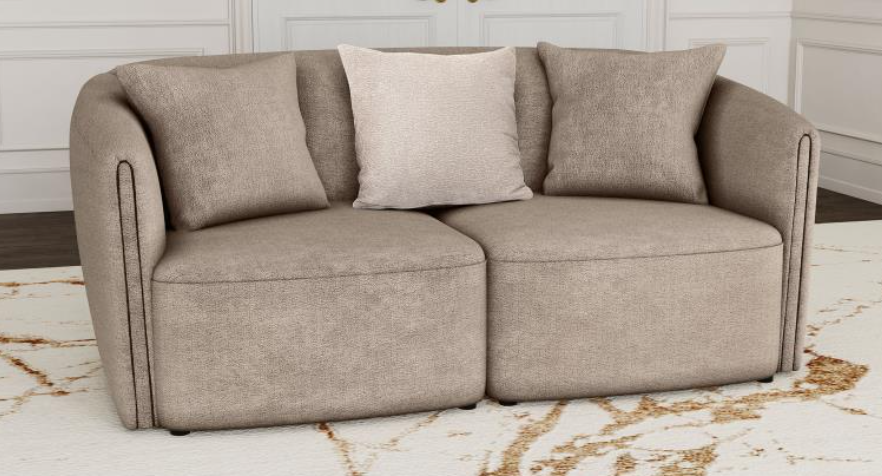 Townsend 3-piece Chenille Upholstered Sofa Set