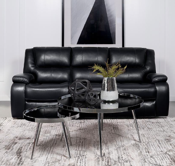Camila 3-piece Upholstered Motion Reclining Sofa Set