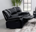 Camila 3-piece Upholstered Motion Reclining Sofa Set