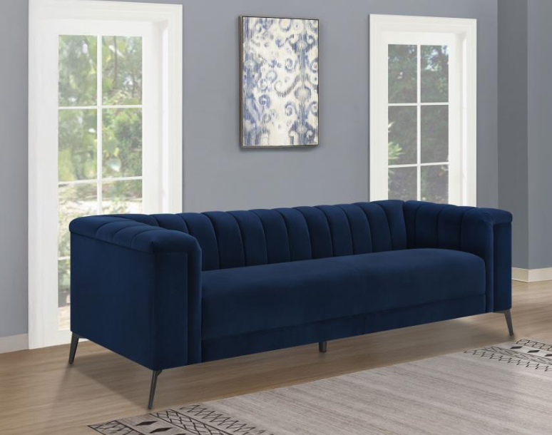 Chalet 3-piece Upholstered Tuxedo Arm Tufted Sofa Set