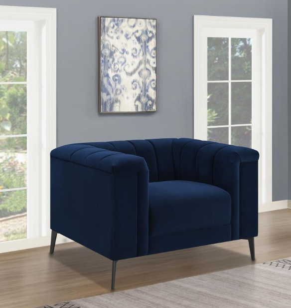 Chalet 3-piece Upholstered Tuxedo Arm Tufted Sofa Set