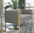 Eastbrook 3-piece Velvet Upholstered Tufted Sofa Set