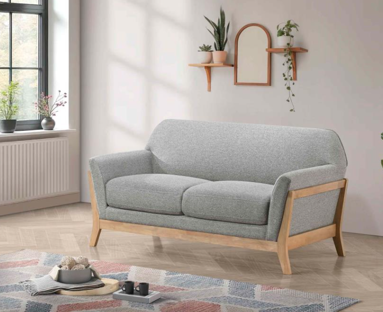 Vaughn 3-piece Fabric Upholstered Flared Arm Sofa Set