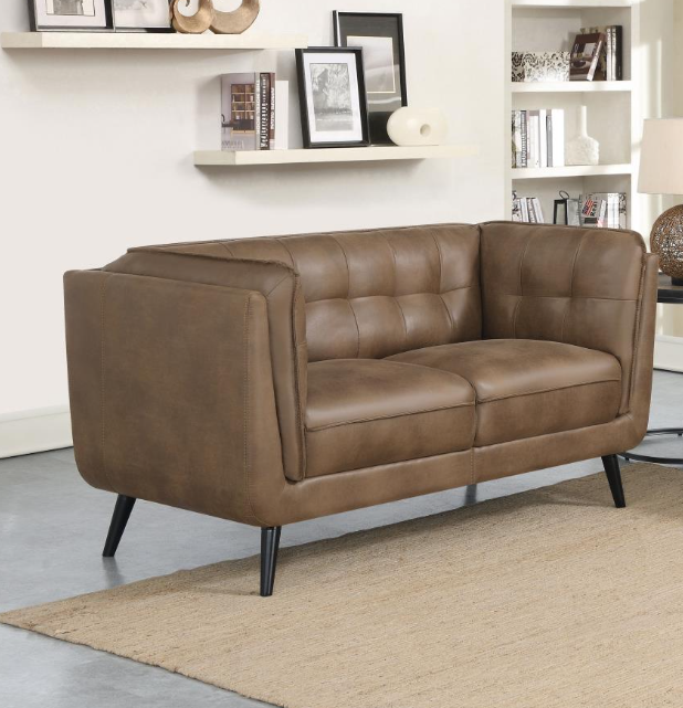 Thatcher 3-piece Upholstered Tuxedo Arm Sofa Set