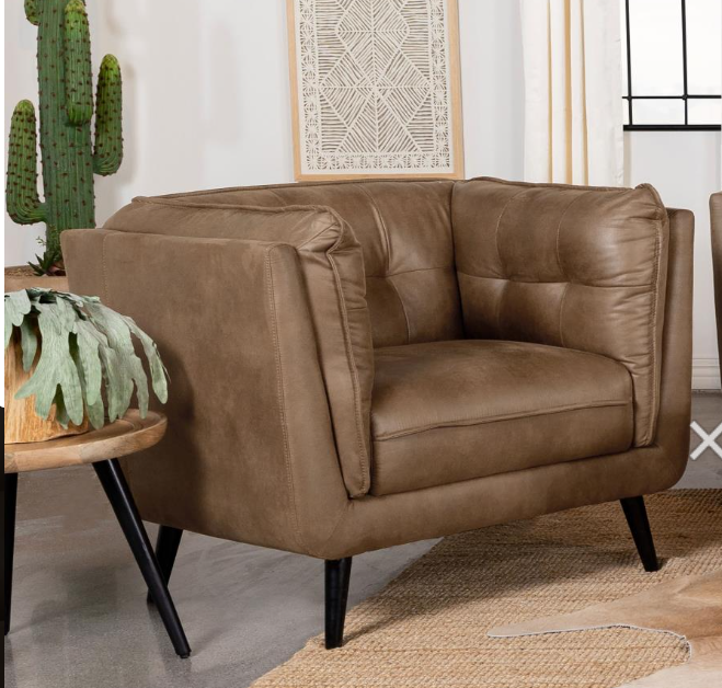 Thatcher 3-piece Upholstered Tuxedo Arm Sofa Set