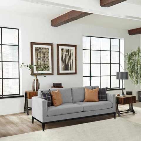 Apperson 3-piece Upholstered Track Arm Sofa Set