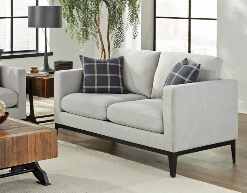 Apperson 3-piece Upholstered Track Arm Sofa Set