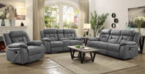Higgins 3-piece Upholstered Motion Reclining Sofa Set