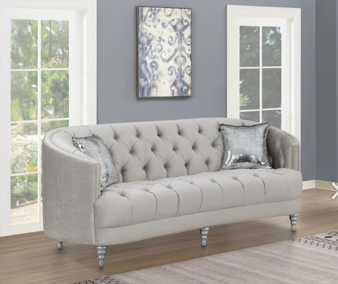 Avonlea 3-piece Upholstered Sloped Arm Sofa Set