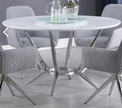 Abby 5-piece Round Dining Table Set