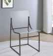 Jillian 5-piece Round Mirror Top Dining Set